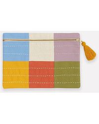 Anchal - Checkered Pouch - Lyst