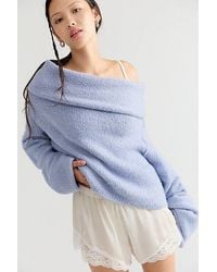 Free People - Carrie Off-The-Shoulder Pullover - Lyst