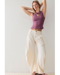 Intimately By Free People - End Game Pointelle Muscle Tank Top By - Lyst
