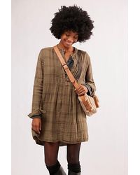 CP Shades - Yoko Plaid Tunic At Free People In Olivetto, Size: Small - Lyst