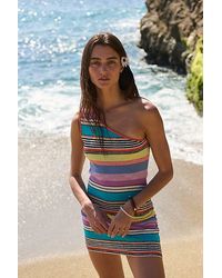 free-est - Sun Rays Sweater Mini Dress By - Lyst