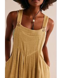 Free People - Sun-Drenched Overalls - Lyst