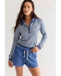Free People - Ginny Long Sleeve Top - Lyst