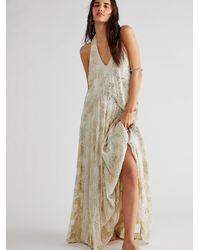 Free People Holding On Convertible Maxi Dress - Multicolour