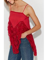 Free People - Sunday Candy Mini Slip Dress - Lyst