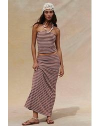 Free People - Good Feels Stripe Tube Set - Lyst