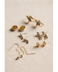 Free People - Baez Plated Earrings - Lyst