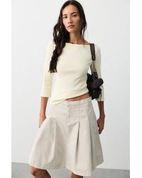 Free People - Atlas Boat Neck Top - Lyst