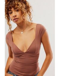 Free People - Duo Corset Cami - Lyst