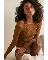 Intimately By Free People - Loved You First Lace Long Sleeve By - Lyst
