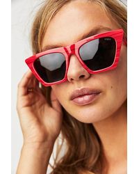 Free People - Lucy Polarized Cat Eye Sunglasses - Lyst