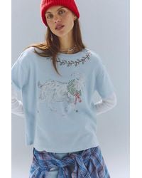 Free People - Merry Meowy Tee - Lyst