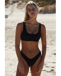Beach Riot - Peyton Bikini Top At Free People In Black, Size: Xs - Lyst
