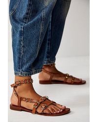 Free People - Midas Touch Sandals At In Vachetta, Size: Us 7 - Lyst