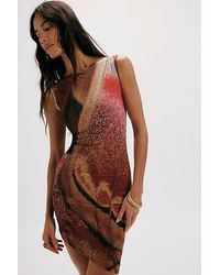 Feners - Caracola Mini Dress - Lyst