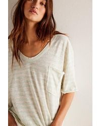 Free People - We The Free All I Need Stripe Tee - Lyst