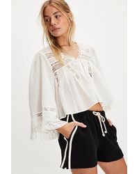 DONNI. - The Stripe Eco-Terry Shorts - Lyst