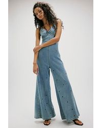 One Teaspoon - Brigitte Wide Leg Jumpsuit - Lyst