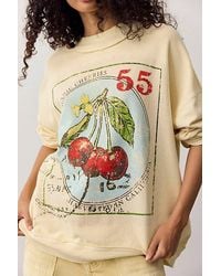 Free People - We The Free Palm Spring Turtleneck Graphic Pullover - Lyst