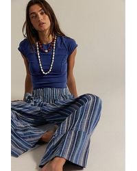 Free People - Day's End Stripe Pants - Lyst