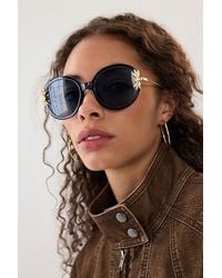 Free People - Ines Round Sunglasses - Lyst
