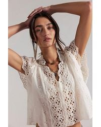 Free People - Fp One Sigrid Blouse - Lyst
