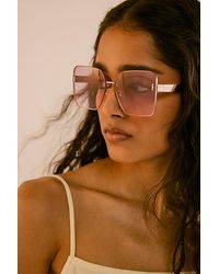 Free People - Groovy Square Sunnies - Lyst