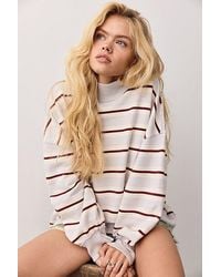 Free People - Palm Springs Striped Pullover - Lyst