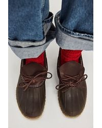 L.L. Bean - L. L.Bean Boots, Leather Rubber Moccs - Lyst