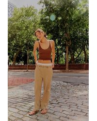 Free People - Don'T Wait Up Lounge Pants - Lyst