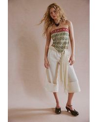 Free People - Lula Cuff Pants - Lyst