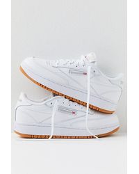 Reebok - Club C Double Sneakers At Free People In White, Size: Us 8.5 - Lyst