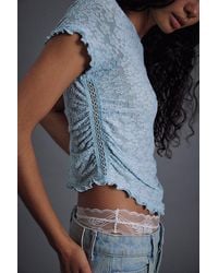 Free People - Anora Baby Tee - Lyst