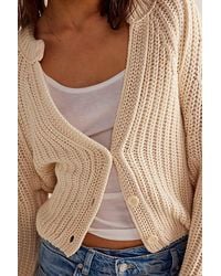 Free People - Sweet Nothing Cardi - Lyst