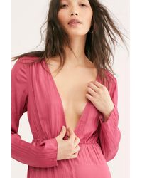 Free People Larina Jumpsuit - Pink
