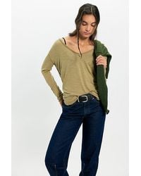 Free People - Real One Long Sleeve Top - Lyst