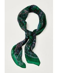 Free People - So Silk Printed Bandana - Lyst