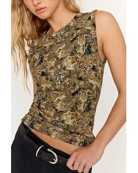 Free People - Atlas Printed Tank Top - Lyst