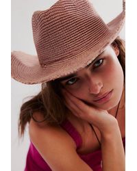 Free People - Dylan Distressed Cowboy Hat - Lyst