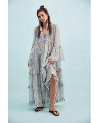 Free People - Weeping Willows Maxi Dress - Lyst