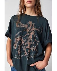 Daydreamer - Cowboy Rodeo Onesize Tee - Lyst