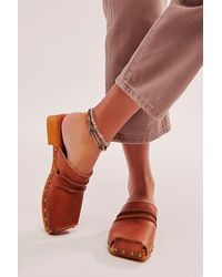 Free People - Ivy Studded Mules - Lyst