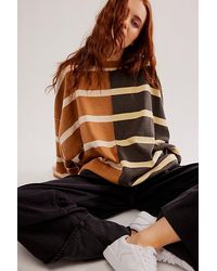 Free People - Uptown Stripe Pullover - Lyst