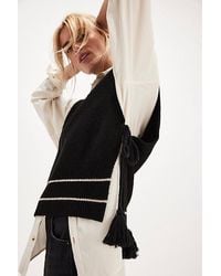 Free People - All Star Stripe Poncho Jacket - Lyst