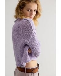 Free People - Opal Rollneck Knit Sweater - Lyst