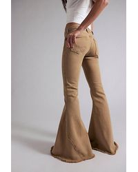 Free People - Emre Low-Rise Flare Jeans - Lyst