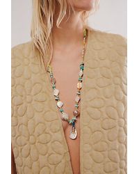 Free People - Washed Ashore Pendant Strand Necklace - Lyst