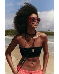 Free People - Frankie Rectangle Sunglasses - Lyst