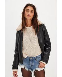 One Teaspoon - Micro Dukes Low-Waisted Denim Shorts - Lyst