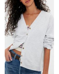 Free People - Take It Easy Cardigan - Lyst